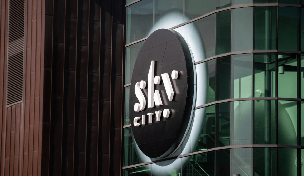 SkyCity's stated profit projection for the full year decreased